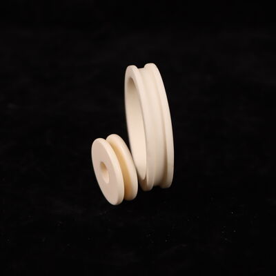 التوسع الحراري 8.9 X 10-6 K أكسيد الألومنيوم السيراميكية الكثافة 3.75-3.9g cm3 والثابت الكهربائي 9.6 مثالية للمكونات الميكانيكية