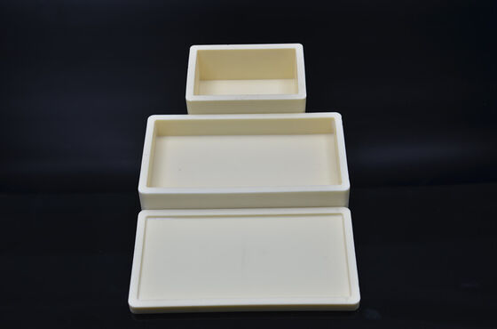 Alumina Ceramic tray Featuring Thermal Conductivity 25-35 W mK Designed for High Temperature Environments