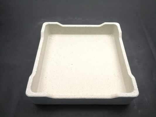 Apparent porosity 15-20 percent cordierite mullite refractory sagger designed for heat distribution and mechanical stability