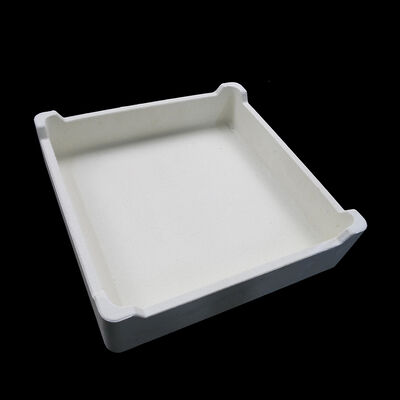 بوتقة حرارية مقاومة لدرجات الحرارة العالية تتكون من الكورديريت-موليت ومقاومة عالية للرطوبة ومثالية للأفران الصناعية