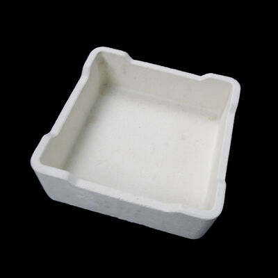 High Moisture Resistance Ceramic Sagger Smooth Surface Heat Resistant Durable Ceramic Container Suitable for Kiln Firing