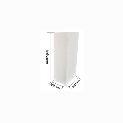 1000-1550 درجة مئوية الطوب الصناعي الصلب الذي يحتوي على مقاومة عالية للكش