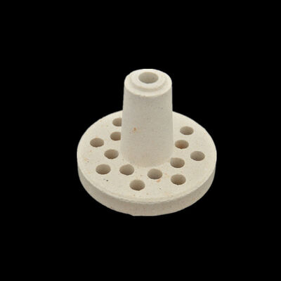 مسامية عادة أقل من 15 ٪ السيراميك المتعدد الحرارة عالية مناسبة للتطبيقات الصناعية مع صلابة 7 إلى 8 موهس