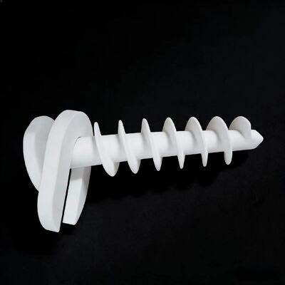 الكثافة 3.75 إلى 3.9 جرام لكل سنتيمتر مكعب من سيراميك الألومينا يتميز بنسبة بواسون 0.25 مناسب لأدوات القطع والركائز الإلكترونية