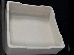 أثاث فرن مقاوم للنيران ناعم ومسطح بقوة كسارة عالية درجة الحرارة> 35MPA