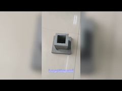 المقاومة للتآكل أسود الكربيد السيليكوني المفرن أعمدة مع 7-8٪ مسامية ظاهرية