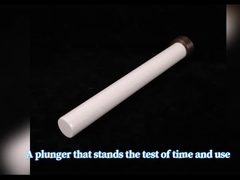 مقاومة للاستعمال الصناعي السيراميك المغطى البستنات المعدات المضخة الألومينا اللون الأصفر