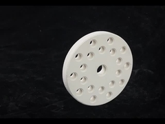 سيراميك أكسيد الألومنيوم الشائكة المقاومة للنيران ، القرص السيراميكي للألومنيوم لدرجة حرارة الشعاع