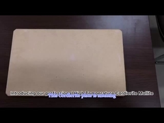 المقاومة للصدمات الحرارية الكورديريت أرفف الكهوف السطح غير الزجاجي الأبيض / الأصفر المتانة