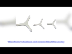 المقاومة للآليومينوم أكسيد السيراميكي السيراميكي المفرن القضبان مقاومة للتآكل